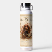 Bouteille D'eau Setter irlandais (Arrière)