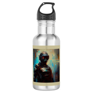 Bouteille D'eau SF - Cyberpunk Hero 1