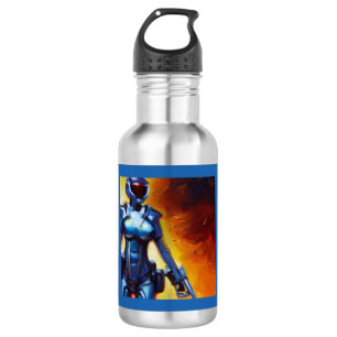 Bouteille D'eau SF - Héros militaire 1