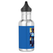 Bouteille D'eau SF - Héros militaire 1 (Gauche)
