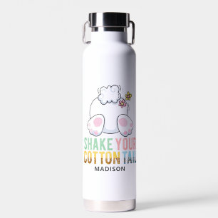 Bouteille D'eau Shake Your Cotton Tail Cute Easter Bunny Ajouter u