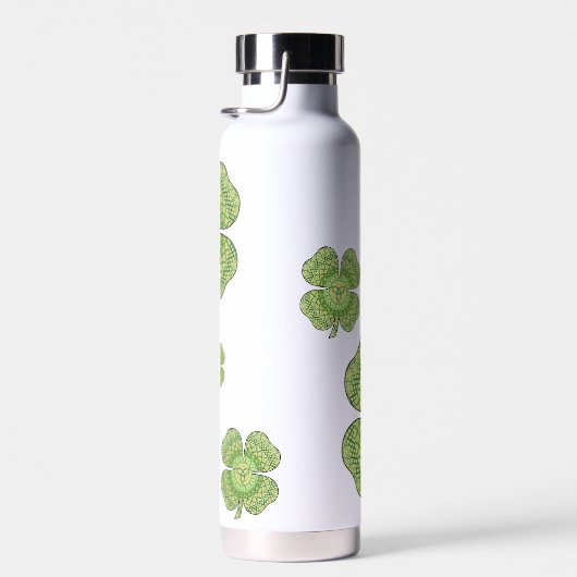 Bouteille D'eau Shamrock celte (Plage)