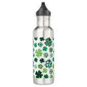 Bouteille D'eau Shamrocks Motifs verts irlandais (Droite)