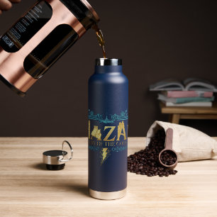 Bouteille D'eau SHAZAM ! Furie des dieux   Logo mythique