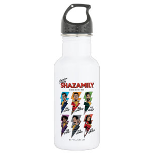 Bouteille D'eau SHAZAM ! Furie des dieux   SHAZAMily Boulons comiq
