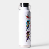 Bouteille D'eau SHAZAM ! Furie des dieux | SHAZAMily Boulons comiq (Avant)