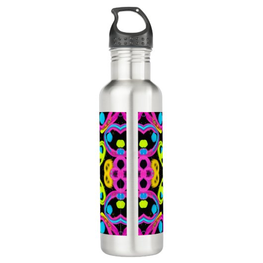 Bouteille D'eau shiny Abstract art (Dos)