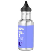 BOUTEILLE D'EAU SHOP LOCAL, FAIRE UNE DIFFÉRENCE (Droite)