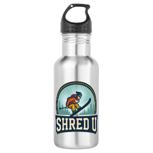 Bouteille D'eau Shred University Skiing