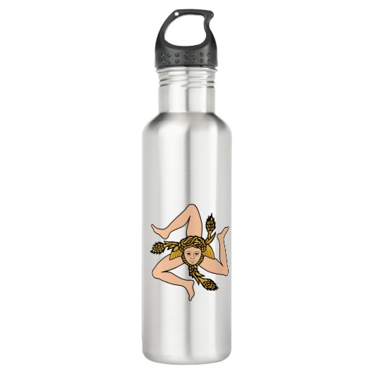 Bouteille D'eau Sicile Italie (Devant)