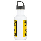 Bouteille D'eau Sifflet d'attaque Tin (Dos)