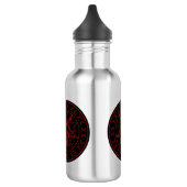Bouteille D'eau Sigil de lune triple de Baphomet et sigil de (Gauche)