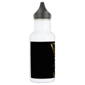 Bouteille D'eau Sigil de symbole de Lucifer- A de satanisme (Gauche)