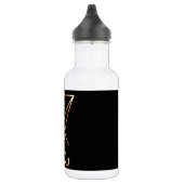 Bouteille D'eau Sigil de symbole de Lucifer- A de satanisme (Droite)