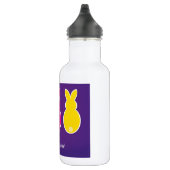 Bouteille D'eau Silhouette de lapin de Pâques (Droite)