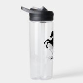 Bouteille D'eau Silhouette du cheval d'élevage (Droite)