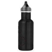 Bouteille D'eau Silhouette Liberté cycliste (Droite)