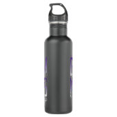 Bouteille D'eau Silhouettes de Gotham Knights (Dos)