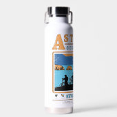 Bouteille D'eau Silhouettes des Goonies sur les Goondocks d'Astori (Avant)