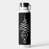 Bouteille D'eau Silver Unalome  (Arrière)