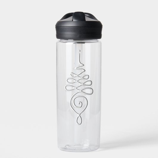 Bouteille d'eau Silver Unalome (Extérieur)