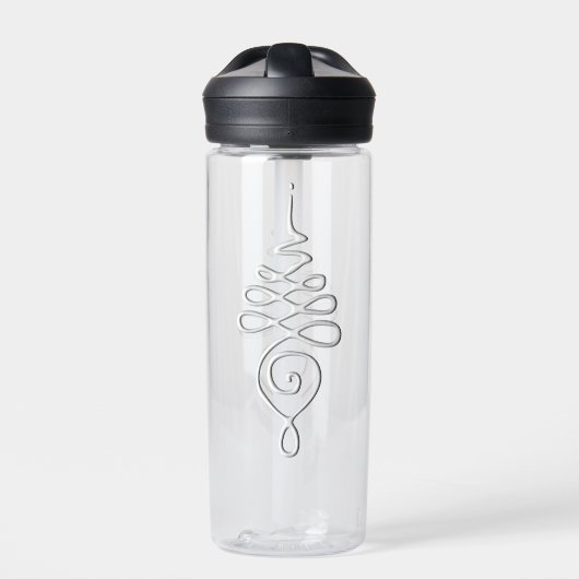 Bouteille D'eau Silver Unalome water bottle (Extérieur)