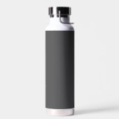 Bouteille D'eau Simple Ash Nom Script Moderne (Gauche)