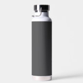 Bouteille D'eau Simple Ash Nom Script Moderne (Plage)
