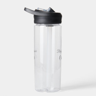 Bouteille D'eau SIMPLE MINIMAL.CUTIE ADD NAME BABY baby shower Thr