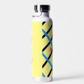 Bouteille D'eau Simple monogramme ajouter votre nom lettre man min (Plage)