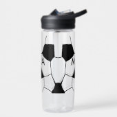 Bouteille D'eau Simple monogramme ajouter votre nom lettre man min (Gauche)