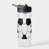 Bouteille D'eau Simple monogramme ajouter votre nom lettre man min (Droite)