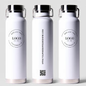 Bouteille D'eau Simple Trade show cadeau Business Logo code QR
