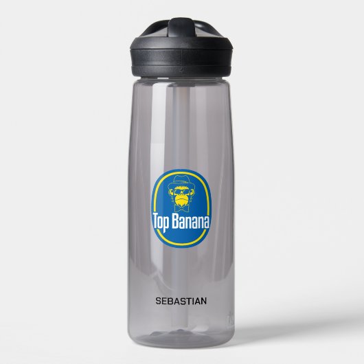 Bouteille D'eau Singe Cool Top Banana (Avant)