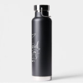 Bouteille D'eau Sirène au coeur (Gauche)