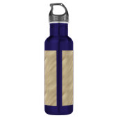 Bouteille D'eau Sirène d'argent dans le sable (Dos)