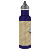 Bouteille D'eau Sirène d'argent dans le sable (Gauche)