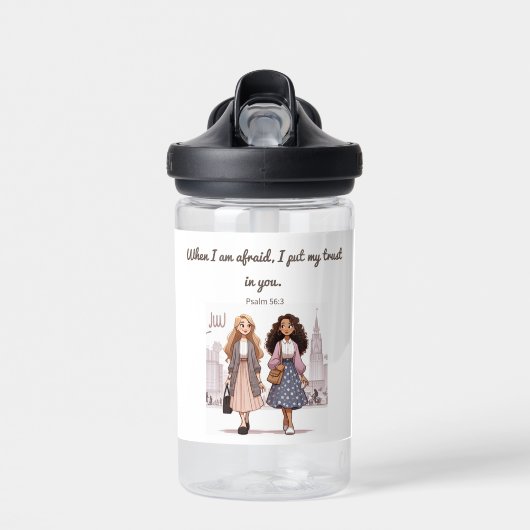 Bouteille D'eau sisters preaching bottle of water (Avant)