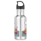 Bouteille D'eau Site de construction pour enfants et véhicules (Dos)