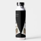 Bouteille D'eau Six photo collage graduation Water Bottle (Gauche)
