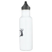 Bouteille D'eau Skeleton Heart Mains Design Classique Pour Hallowe (Droite)