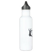 Bouteille D'eau Skeleton Heart Mains Design Classique Pour Hallowe (Gauche)