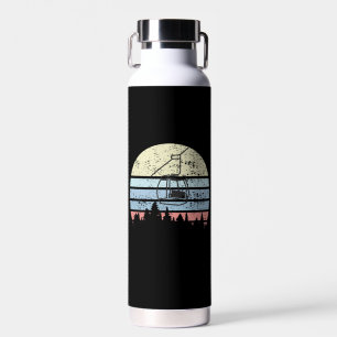 Bouteille D'eau Ski Ascenseur Rétro