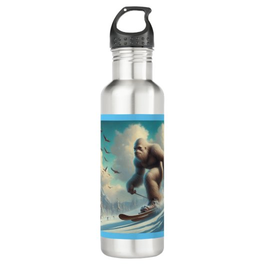 Bouteille D'eau Ski Bigfoot (Devant)