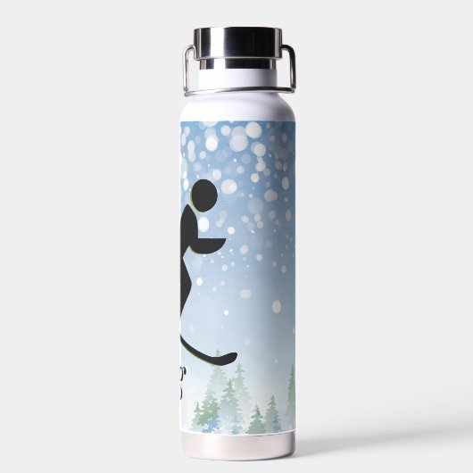 Bouteille D'eau Ski Design Thor Cooper Vacuum Isolé (Arrière)