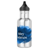 Bouteille D'eau Skiing with Skier Silhouette personalize (Droite)