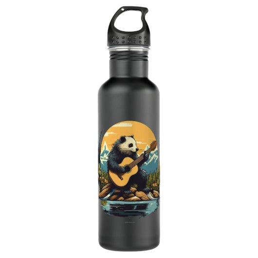 Bouteille D'eau Skunk de guitare acoustique du lac Mountain (Devant)