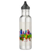 Bouteille D'eau Skyline Dallas Texas (Droite)