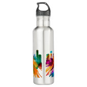 Bouteille D'eau Skyline de Kolkata (Dos)