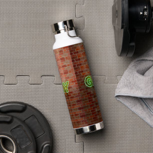 Bouteille D'eau SlipperyJoe illuminé néon gay signe lumineux vif